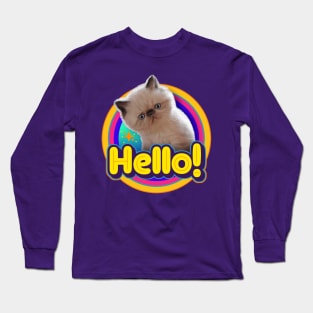 Cute Persian Kitten gift Long Sleeve T-Shirt